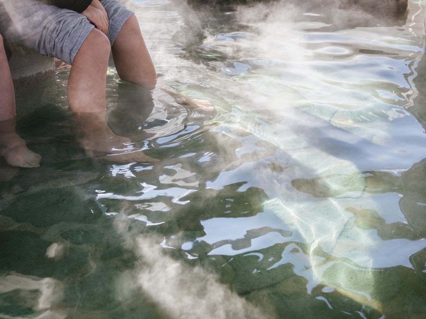 Footbath, Kusatsu Onsen, Gunma, Japan